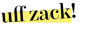 uff zack! Grafikdesign • Brand Design • Websites Logo